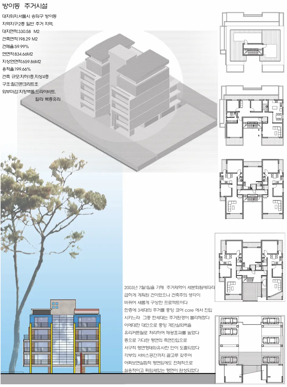방이동 주거시설
